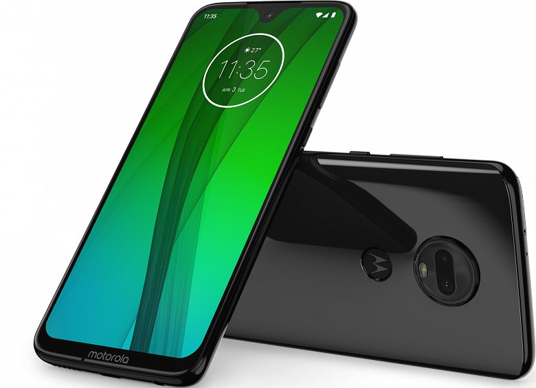 Представлены недорогие смартфоны Moto G7, G7 Plus, G7 Power и G7 Play