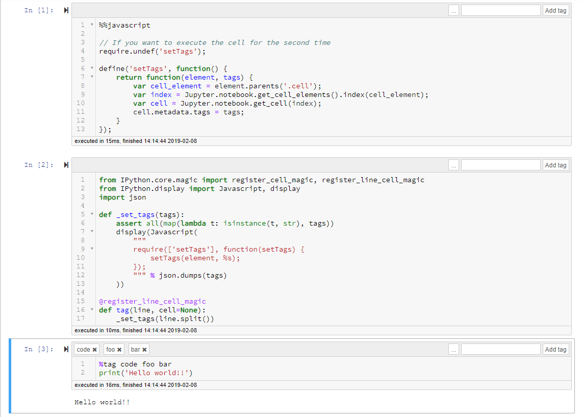 Tags javascript. Cell питон. IPYTHON. IPYTHON Notebook. Json Split пример.