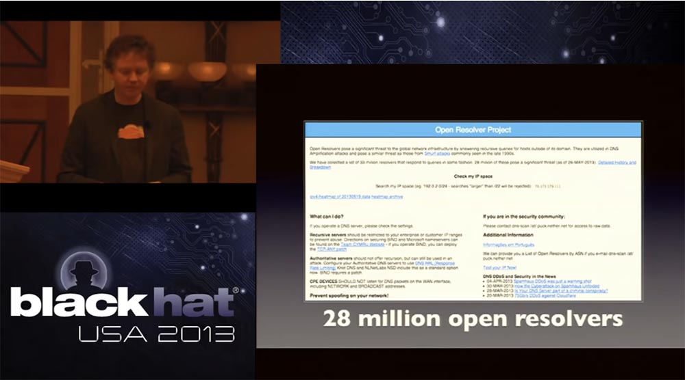 Конференция BLACK HAT. Уроки выживания при DDOS-атаке 300 Гбит - с. Часть 1 - 10 Конференция BLACK HAT. Уроки выживания при DDOS-атаке 300 Гбит - с. Часть 1 - 10