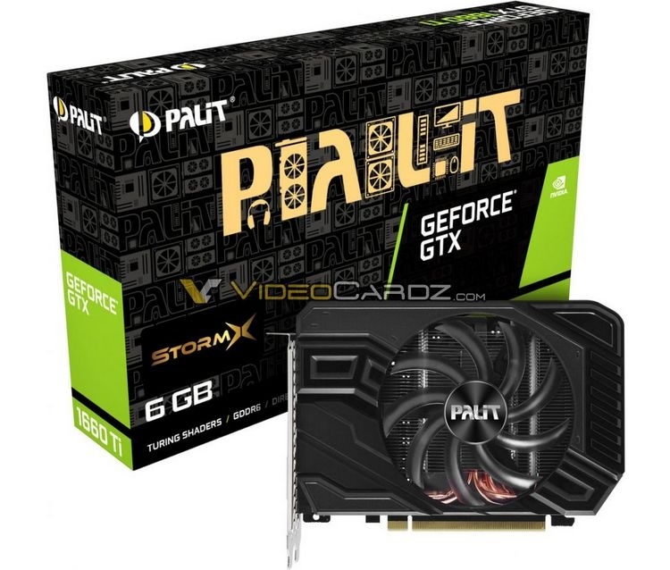 EVGA и Palit готовят компактные версии GeForce GTX 1660 Ti