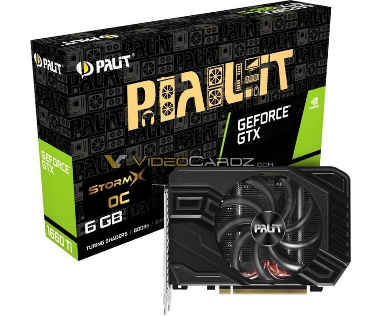 EVGA и Palit готовят компактные версии GeForce GTX 1660 Ti