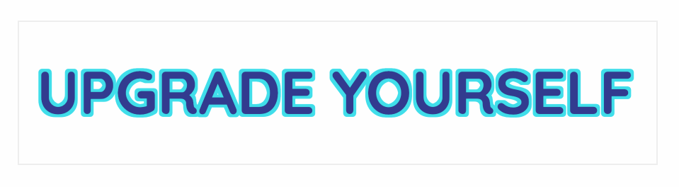 Эффекты фильтров SVG. Часть 2. Контурный текст при помощи feMorphology - 6 Конечный результат