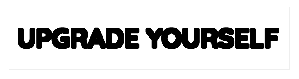 Эффекты фильтров SVG. Часть 2. Контурный текст при помощи feMorphology - 7 Текст после утолщения