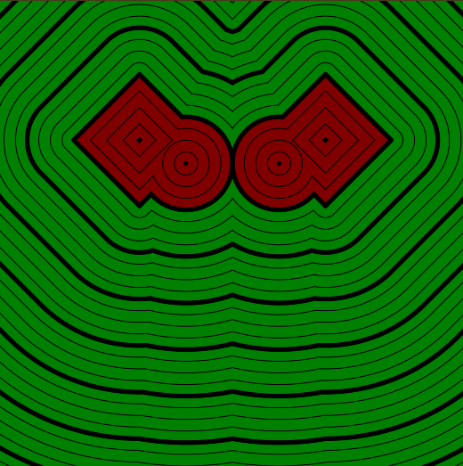 Пространственные манипуляции в 2D с помощью Signed Distance Fields - 3