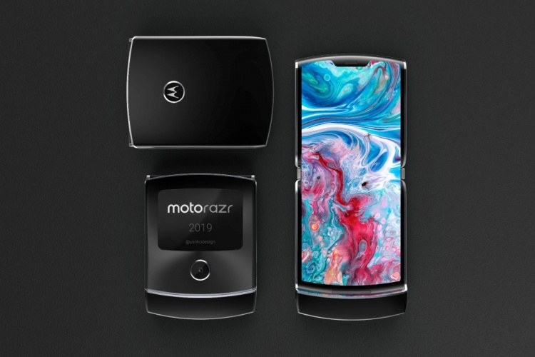 Рендер Moto RAZR 2019 показали на видео: выглядит круто