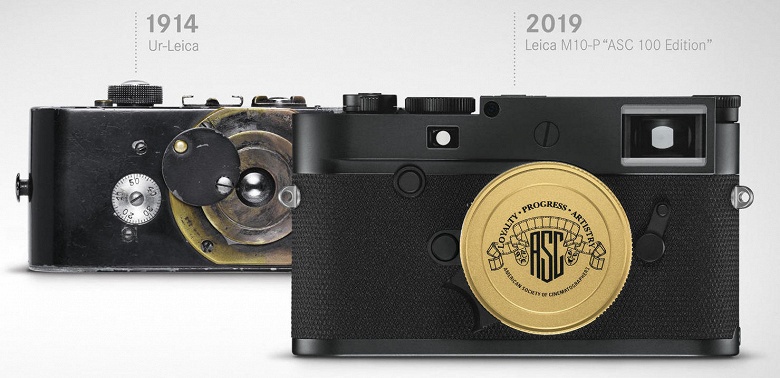 Выпуск камеры Leica M10-P ASC 100 Edition приурочен к 100-летию Американского общества кинооператоров