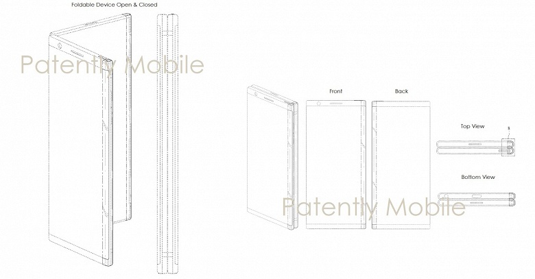 Samsung показала новый дизайн для складных смартфонов и планшетов