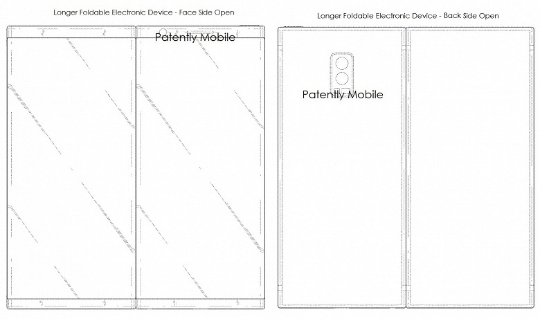 Samsung показала новый дизайн для складных смартфонов и планшетов