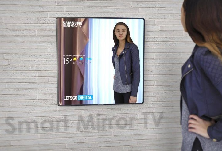 Samsung Smart Mirror TV &mdash; умный телевизор, который в выключенном состоянии превращается в зеркало