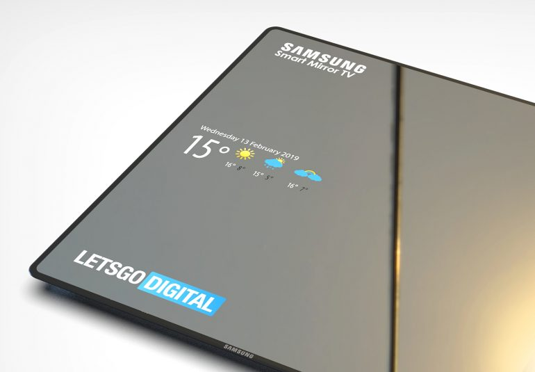 Samsung Smart Mirror TV &mdash; умный телевизор, который в выключенном состоянии превращается в зеркало