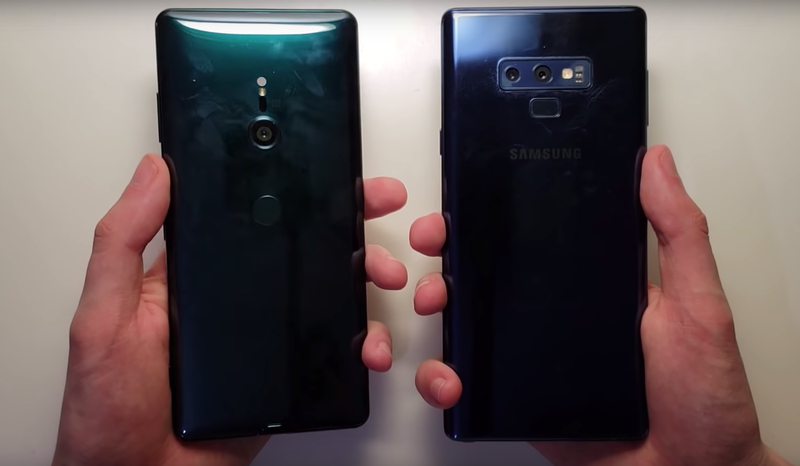 Sony Xperia XZ3 против Samsung Galaxy Note9: тест на скорость