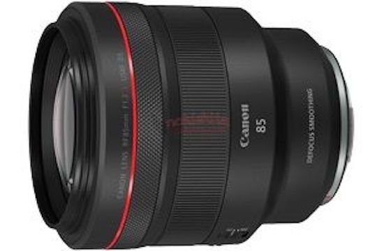 Объектив Canon RF 85mm f/1.2L USM DS будет наделен функцией Defocus Smoothing