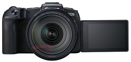 Появились новые изображения беззеркальной камеры Canon EOS RP 