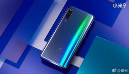 Cмартфон Xiaomi Mi 9 позирует на официальных рендерах