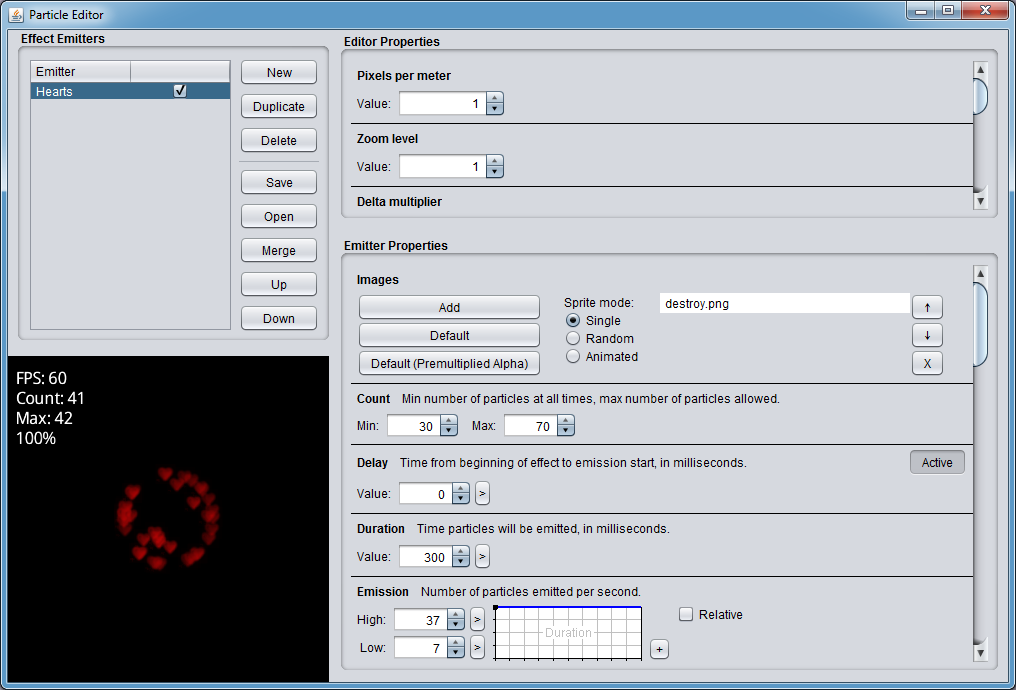 Particle Editor