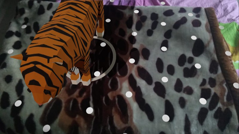 Как создать приложение дополненной реальности с помощью ARCore - 2 Результат