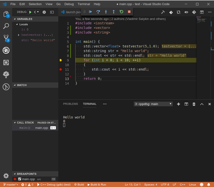 Must-have плагины и несколько полезностей для С-С++ разработки в VS Code - 4
