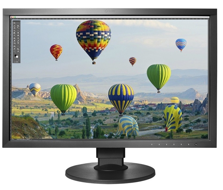 Монитор EIZO ColorEdge CS2410 обеспечивает 100 % охват пространства sRGB