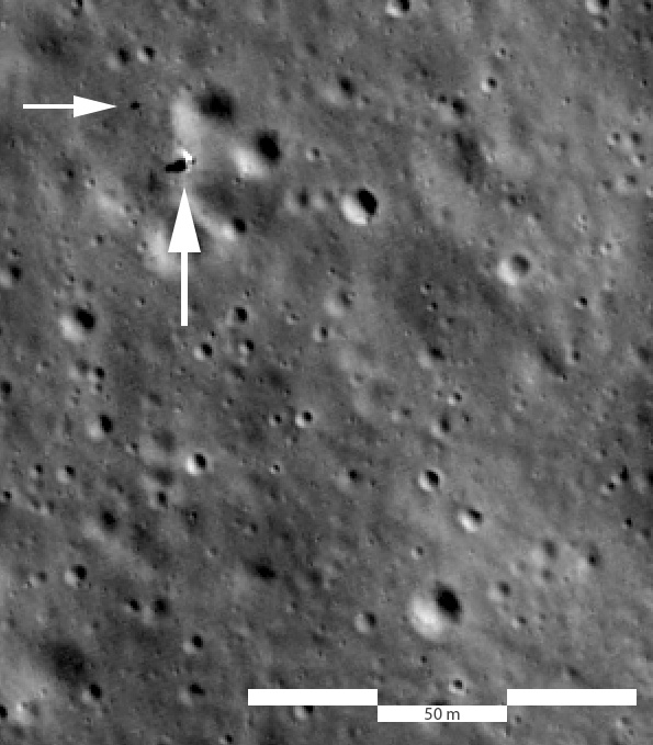 Лунный орбитальный зонд NASA сделал новые снимки Китайской станции «Чанъэ-4» — ближе и яснее - 3 Лунный орбитальный зонд NASA сделал новые снимки Китайской станции «Чанъэ-4» — ближе и яснее - 3