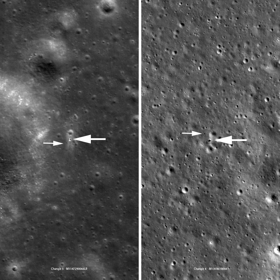 Лунный орбитальный зонд NASA сделал новые снимки Китайской станции «Чанъэ-4» — ближе и яснее - 7