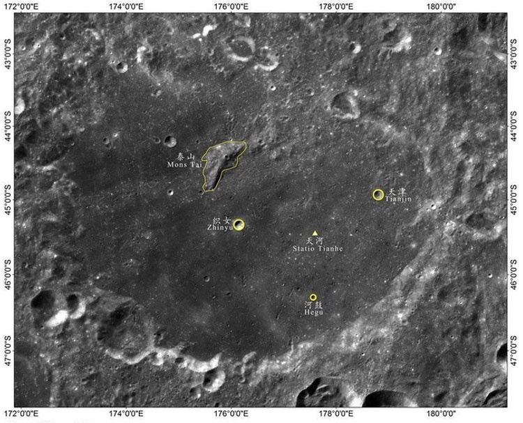 Место посадки зонда «Чанъэ-4» официально стало второй в истории лунной базой