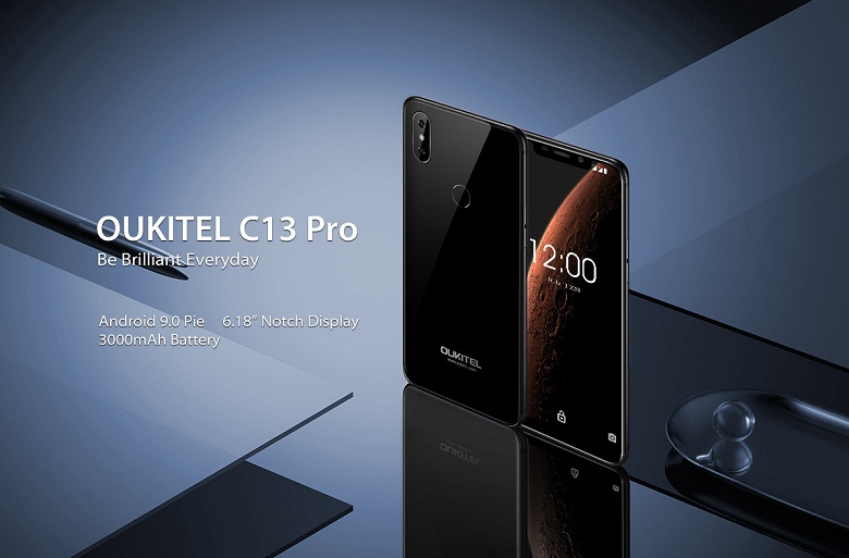 Дешевый смартфон Oukitel C13 Pro получил Android 9.0 Pie