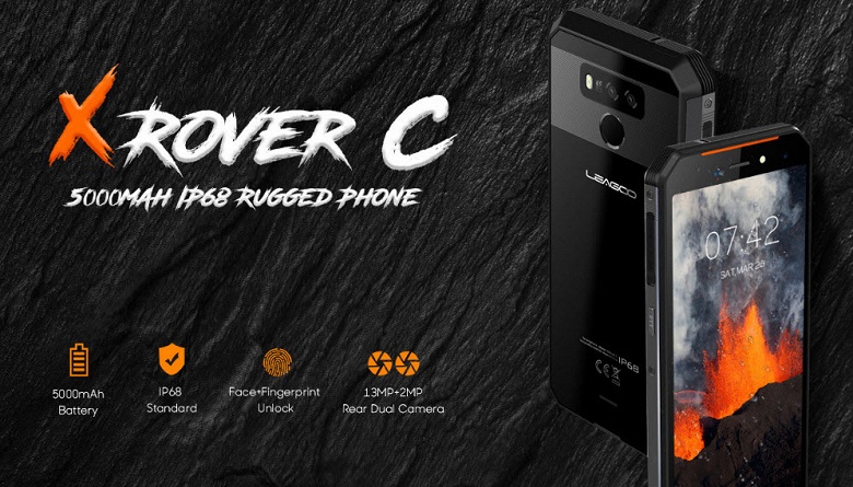 Настоящий «монстр» Leagoo XRover C выдерживает 10 000 падений на бетон с 2 метров