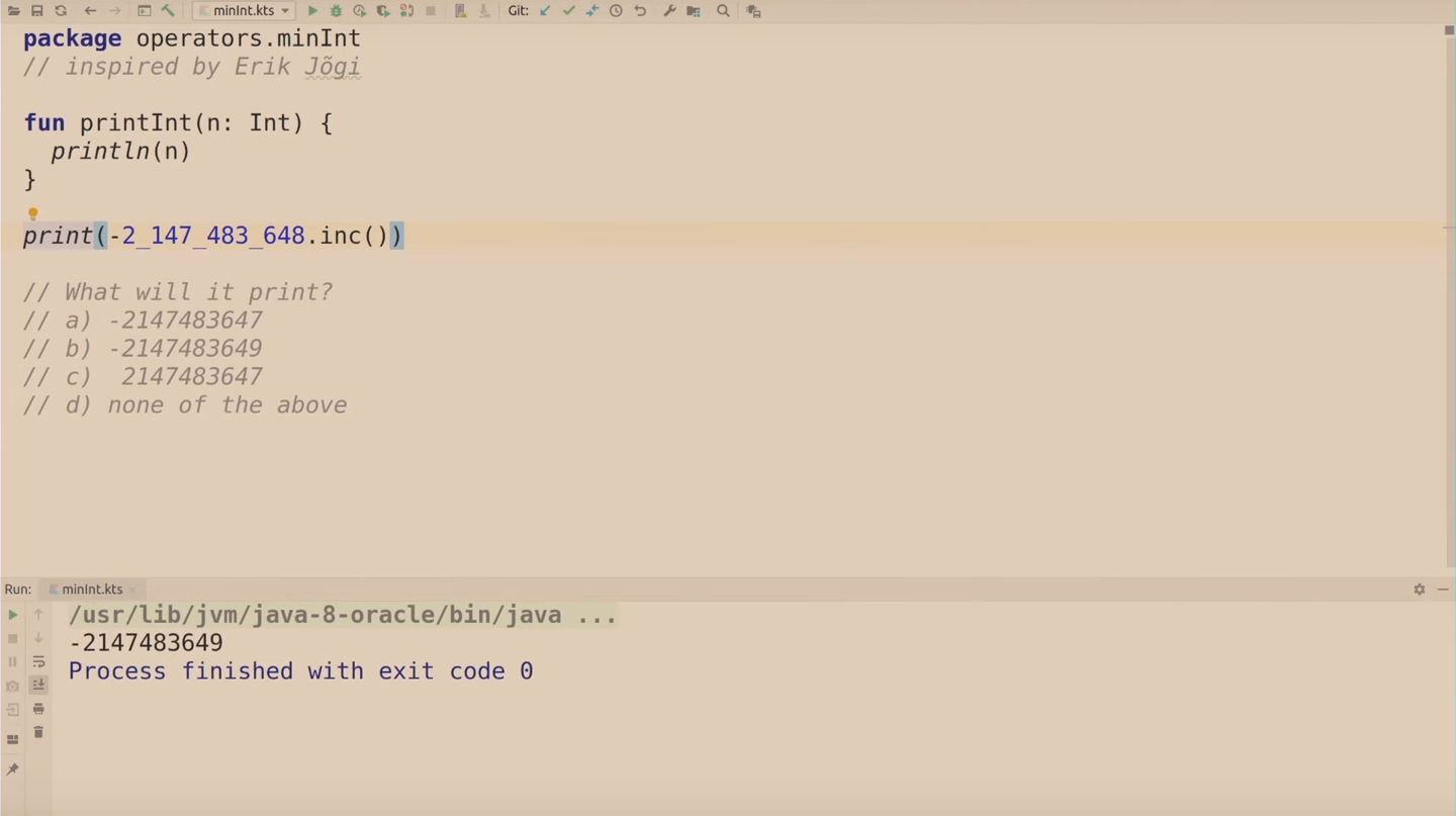 Kotlin puzzlers, Vol. 2: новая порция головоломок - 4 Kotlin puzzlers, Vol. 2: новая порция головоломок - 4