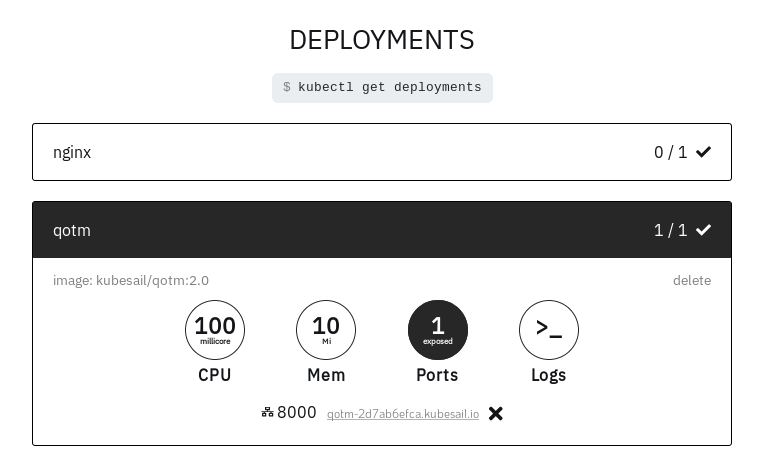 KubeSail и его бесплатный Kubernetes-кластер для разработчиков - 6 KubeSail и его бесплатный Kubernetes-кластер для разработчиков - 6