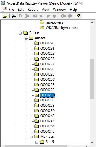 Digital Forensics Tips&Tricks: Local User Accounts Membership - 3 image