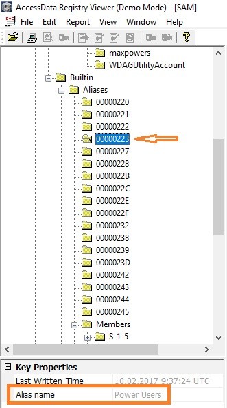 Digital Forensics Tips&Tricks: Local User Accounts Membership - 4 image