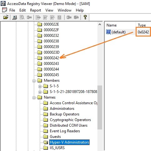 Digital Forensics Tips&Tricks: Local User Accounts Membership - 5 image
