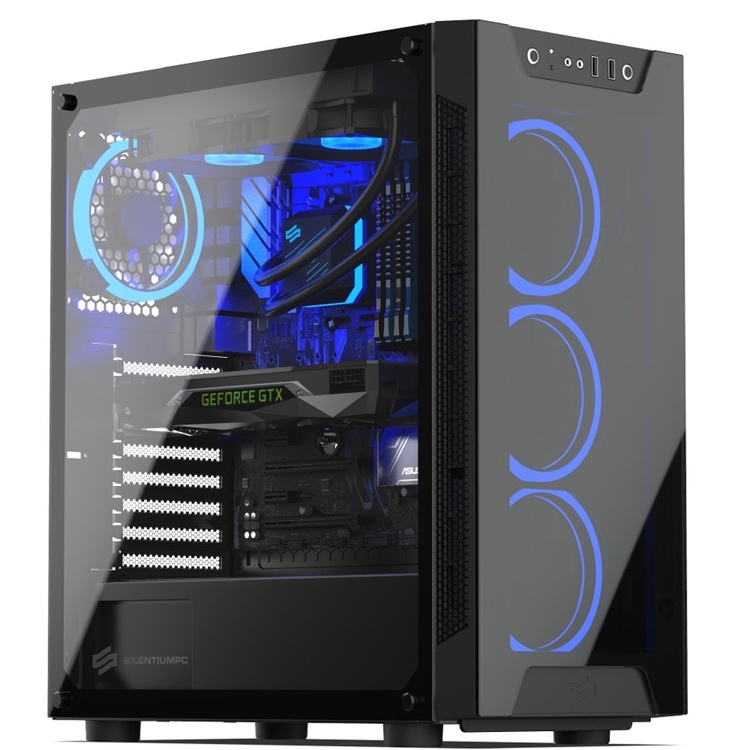 SilentiumPC Armis AR5X TG RGB: ПК-корпус со стеклянными панелями SilentiumPC Armis AR5X TG RGB: ПК-корпус со стеклянными панелями