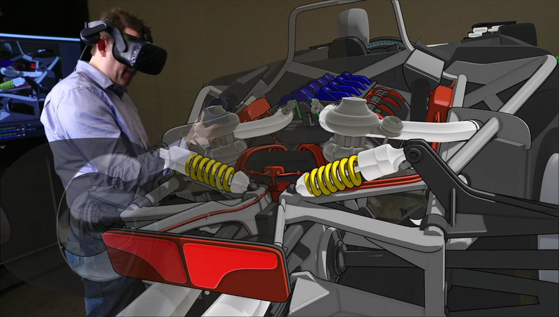 Автомобили будут проектировать в виртуальной реальности