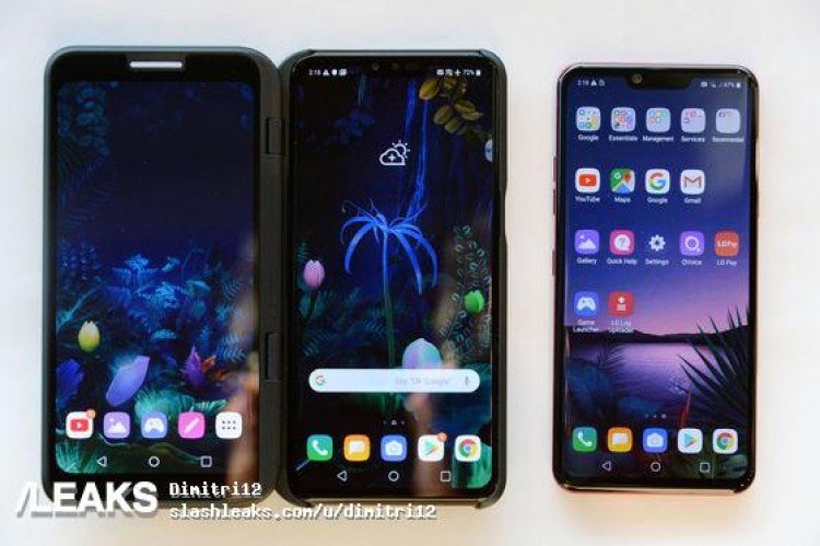 Живые фото за несколько часов до анонса. Рабочий флагманский смартфон LG V50 ThinQ с необычным вторым экраном в чехле