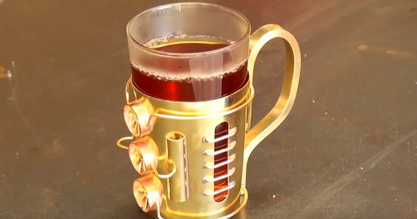 Как сделать стимпанковый подстаканник: мастер-класс Как сделать стимпанковый подстаканник: мастер-класс