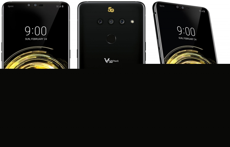 MWC 2019: LG представила свой первый 5G-смартфон V50 ThinQ 5G
