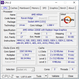 Новая статья: Обзор процессоров AMD Athlon 240GE, 220GE и 200GE: в нужном месте в нужное время