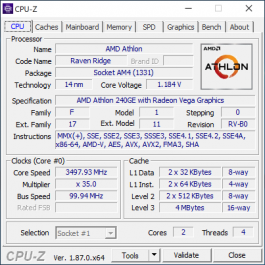 Новая статья: Обзор процессоров AMD Athlon 240GE, 220GE и 200GE: в нужном месте в нужное время