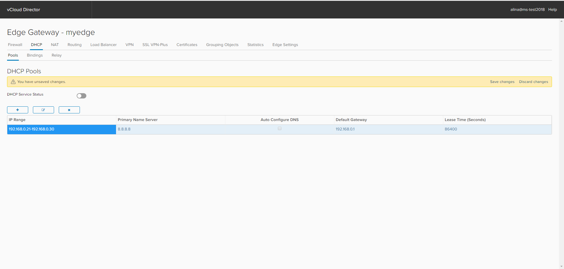 VMware NSX для самых маленьких. Часть 3. Настройка DHCP - 6