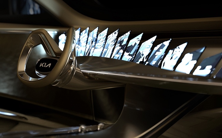 Новый электромобиль KIA объединяет элементы спорткара, седана и кроссовера