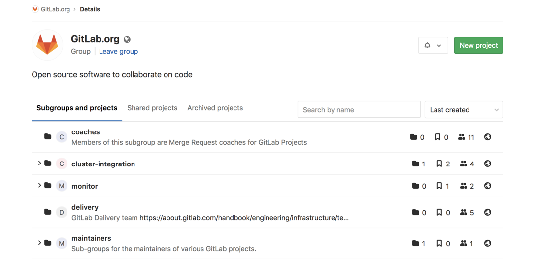 Вышел GitLab 11.8 с поддержкой JavaScript в SAST, подгрупп в Pages и функцией отслеживания ошибок - 16