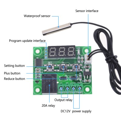 Самогонный аппарат — полный автомат. Часть 2. Сепаратор. Холодильник. Куб. Алгоритмы - 26 Самогонный термостат.