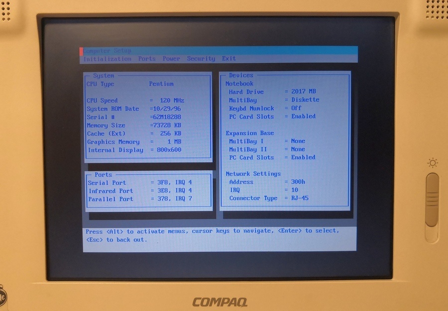 Ноутбук Compaq LTE 5000, часть первая — знакомство - 26