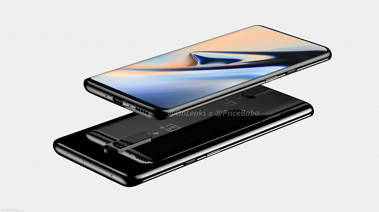 OnePlus 7 со всех сторон. Опубликованы качественные рендеры и видео - 2 OnePlus 7 со всех сторон. Опубликованы качественные рендеры и видео