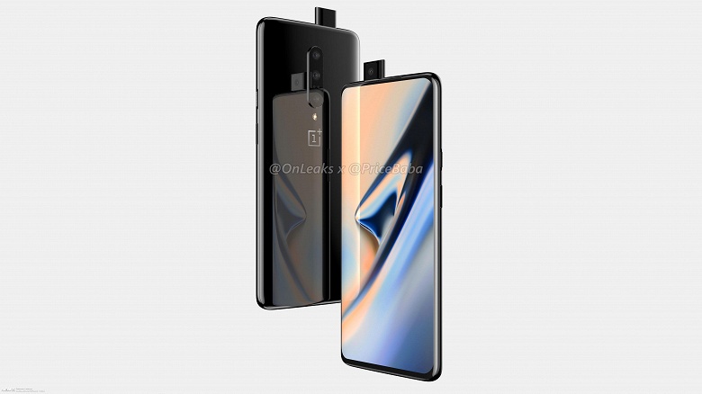 OnePlus 7 со всех сторон. Опубликованы качественные рендеры и видео - 4 OnePlus 7 со всех сторон. Опубликованы качественные рендеры и видео