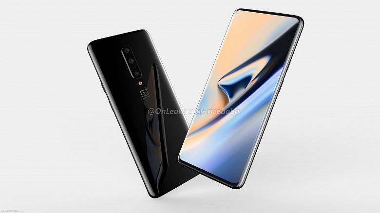 OnePlus 7 со всех сторон. Опубликованы качественные рендеры и видео - 1 OnePlus 7 со всех сторон. Опубликованы качественные рендеры и видео