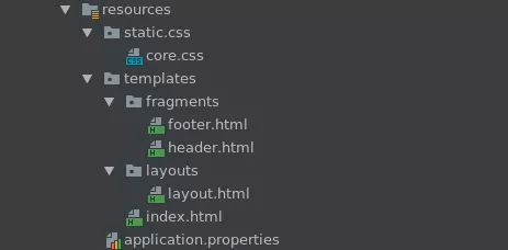 Thymeleaf: диалект Layout + Spring Boot 2 - 1 Thymeleaf: диалект Layout + Spring Boot 2 - 1