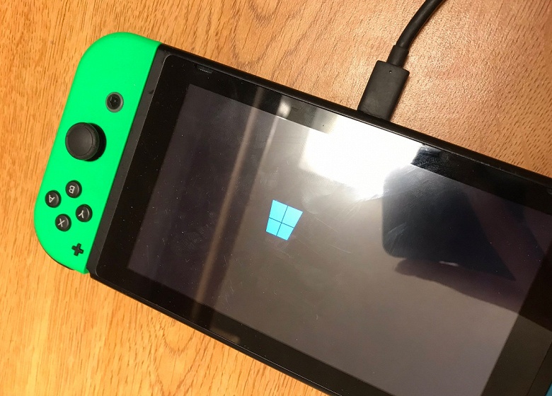 На консоль Nintendo Switch удалось установить Windows 10