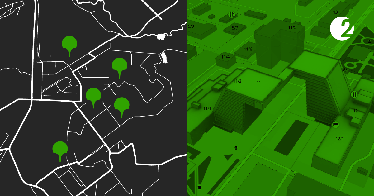 Быстрая генерализация маркеров на WebGL-карте - 1 Быстрая генерализация маркеров на WebGL-карте - 1